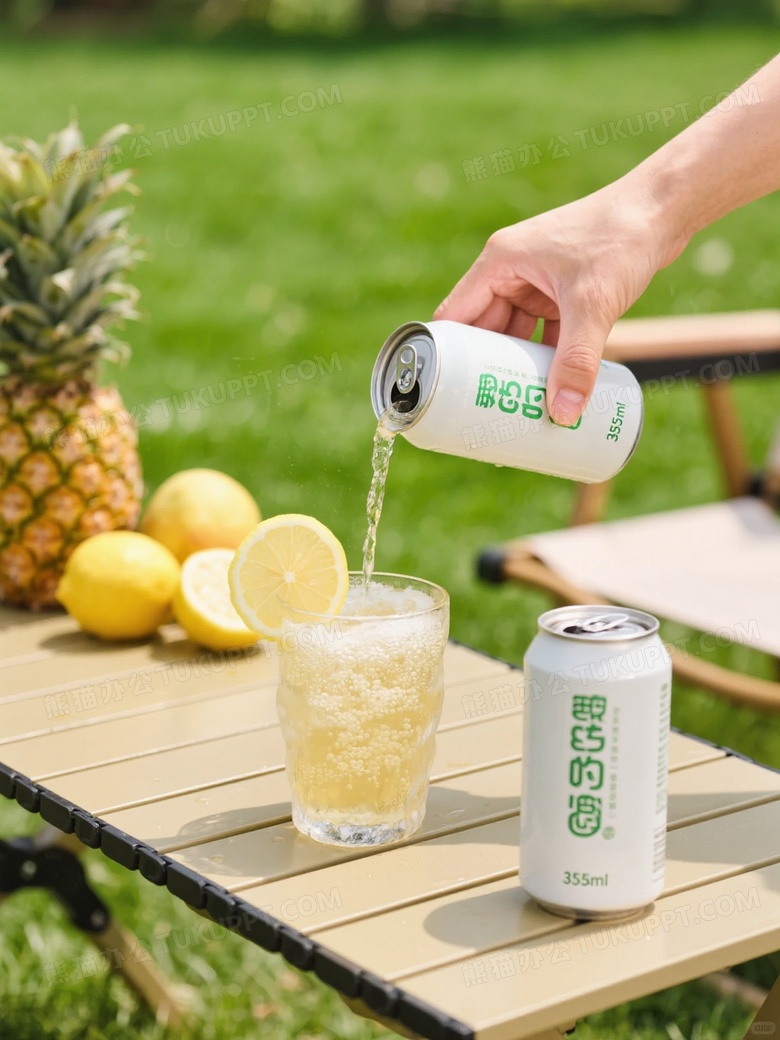 画面呈现户外惬意场景