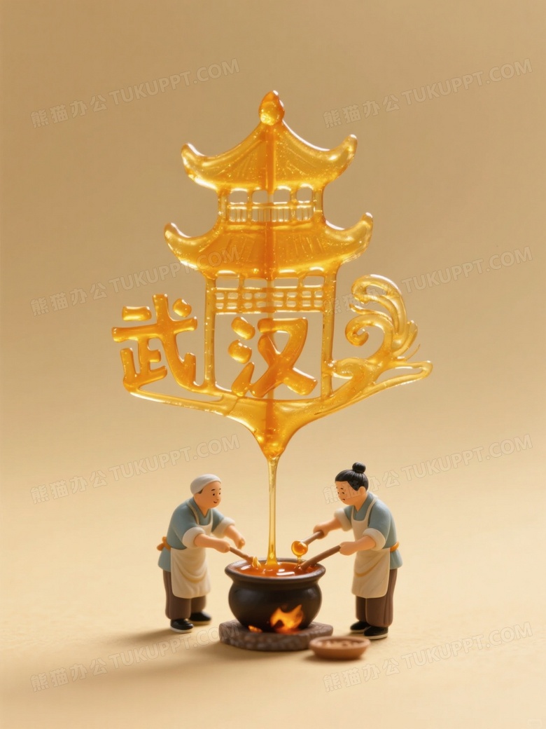 微缩摄影非遗糖画艺术风格