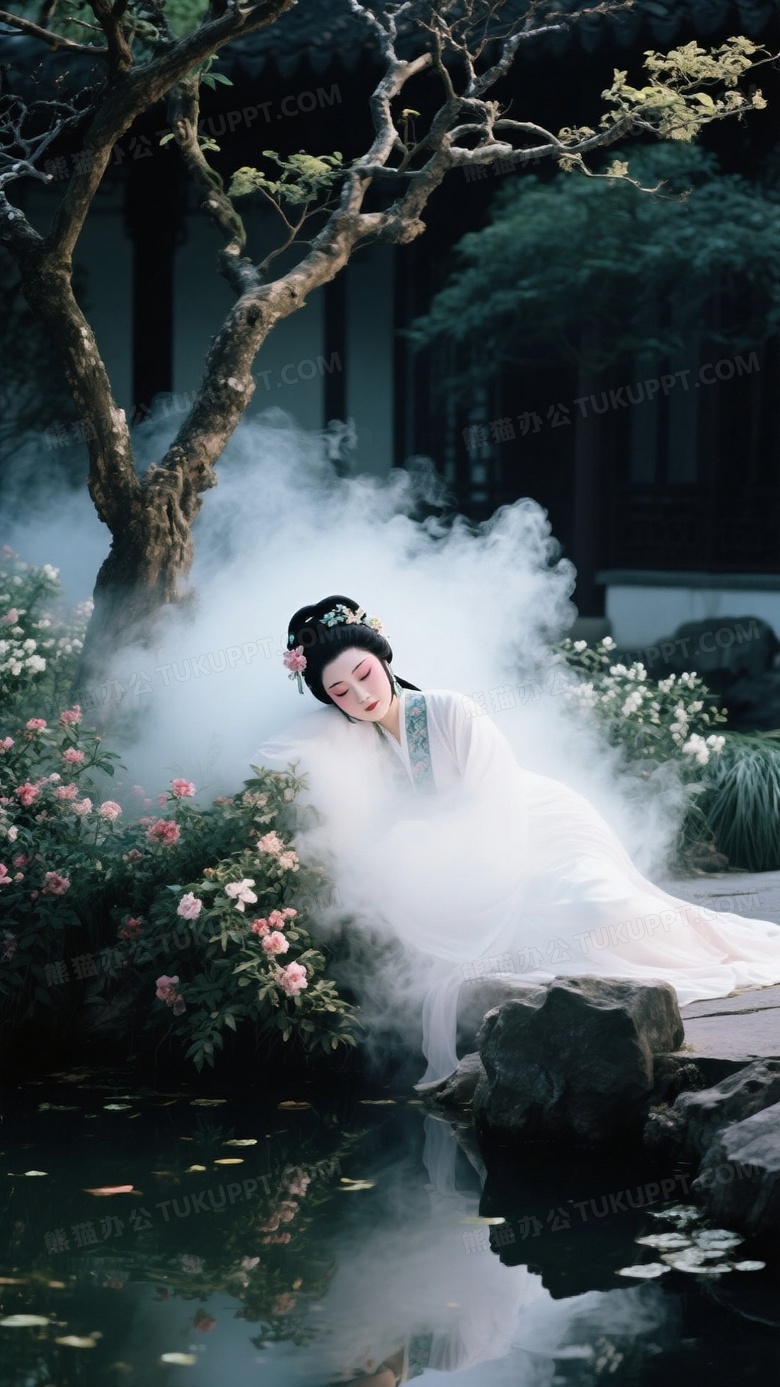 昆曲牡丹亭昆曲花旦造型