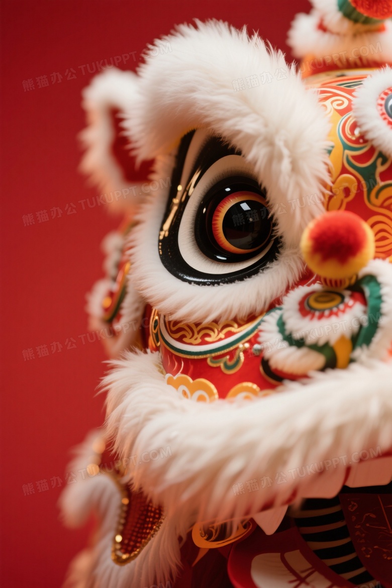 写实摄影浅景深新年海报