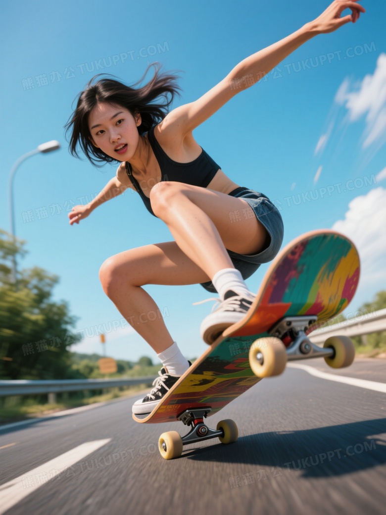 真人东方女性健康阳光充满活力热情