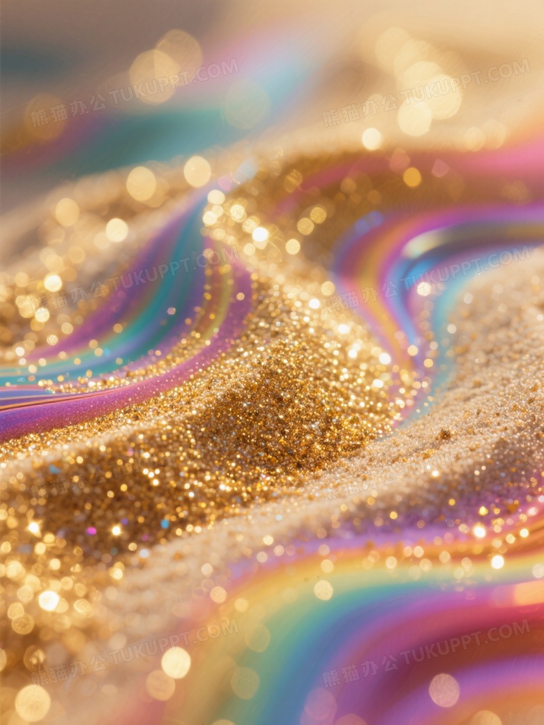 彩色壁纸抽象色彩微距摄影