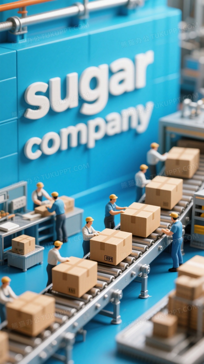 一个科技工厂上面写着