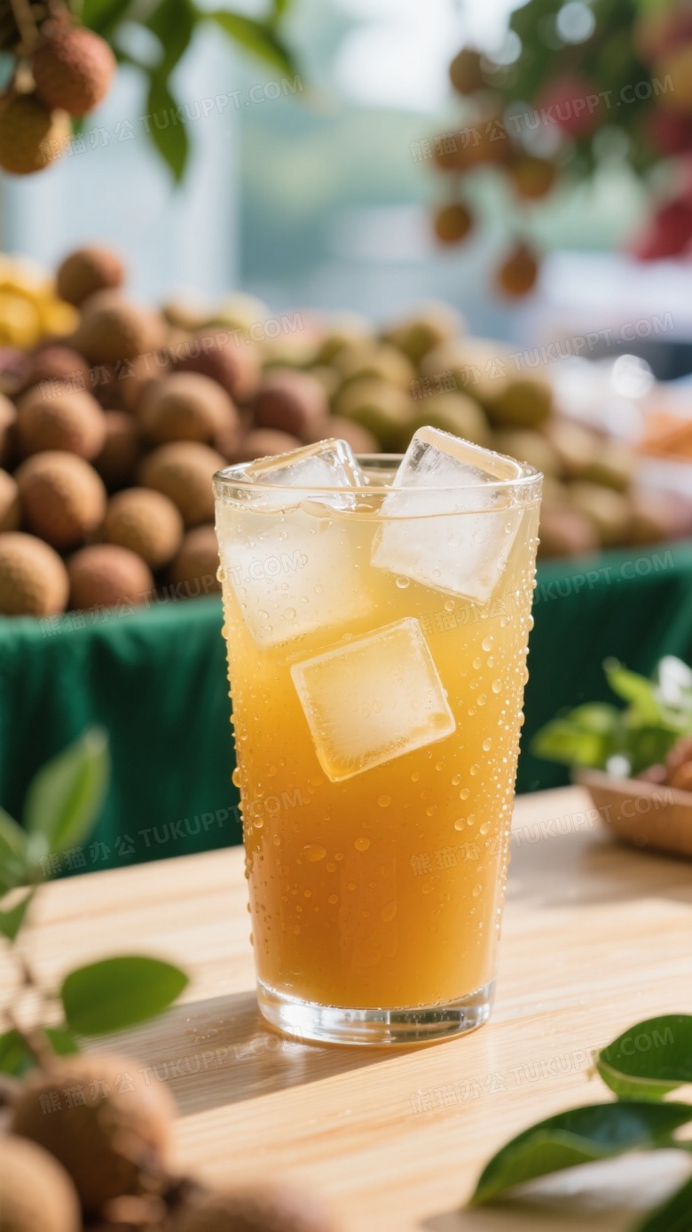 酸角果汁装在700ml果汁杯中