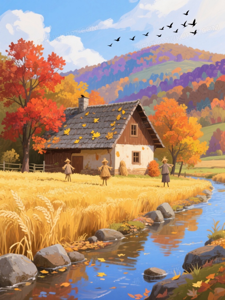 以拟摄影自然风格融合丙烯画进行数字绘图