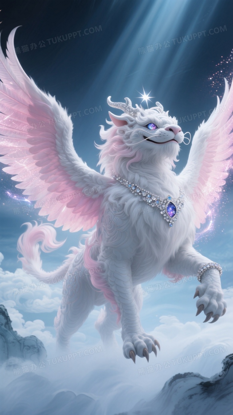 上古瑞兽貔貅全身特写