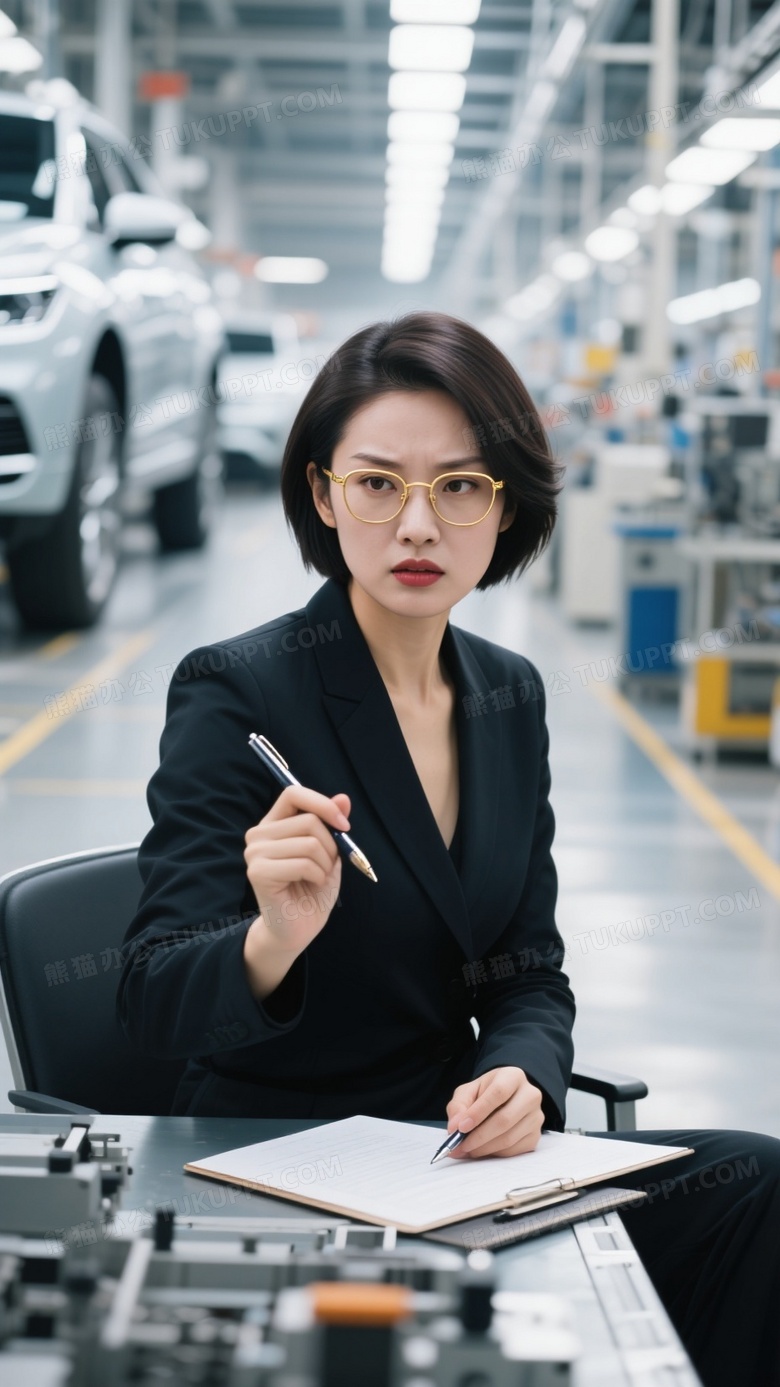 人物摄影写真气质短发