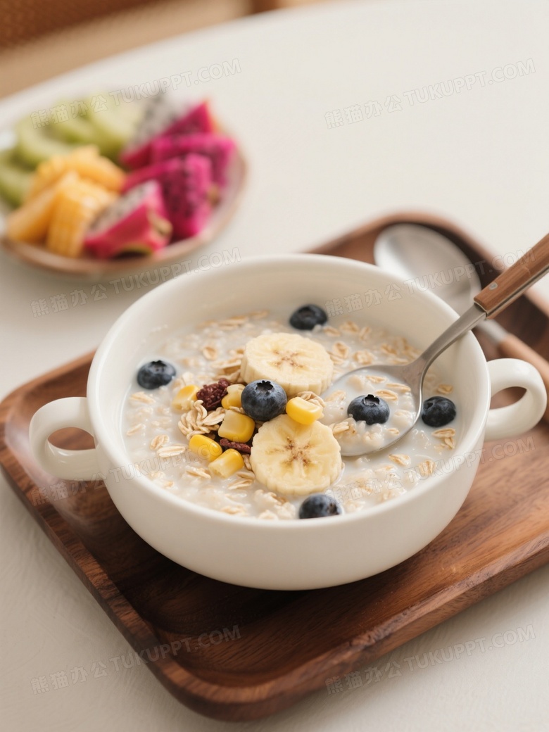 美食摄影要一张展示早餐的图片