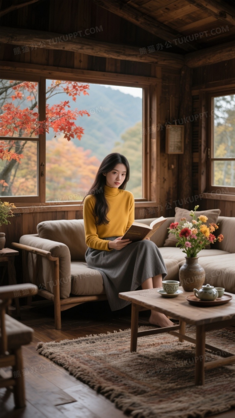 深山木屋内木屋侘寂风格