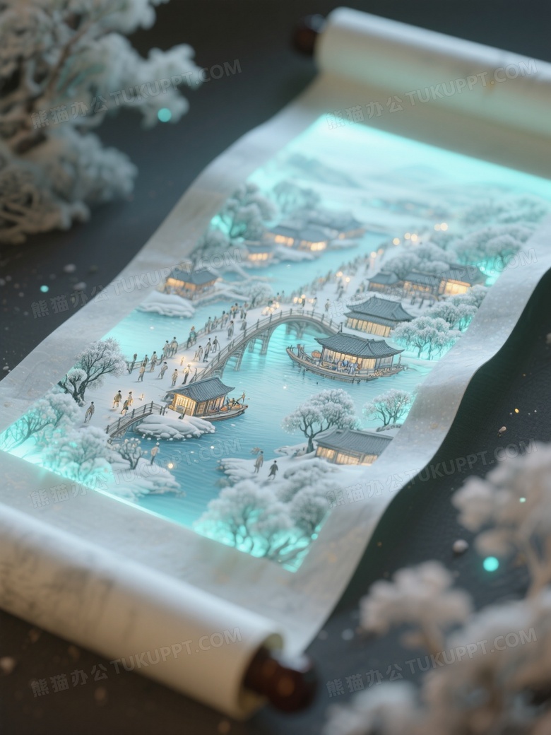 一幅8K超高分辨率的艺术杰作