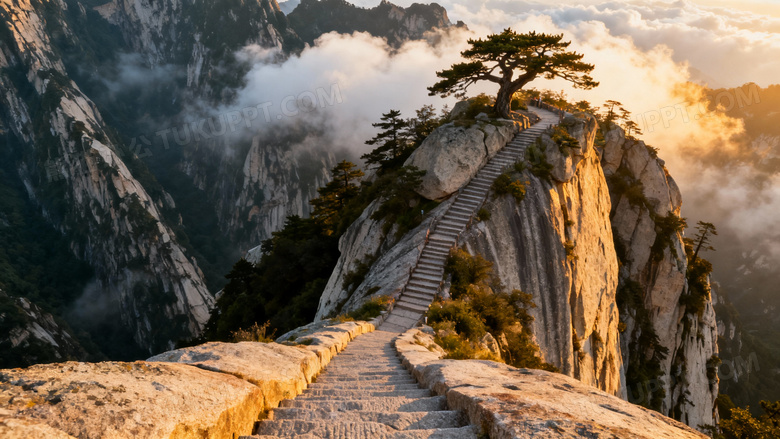 中国华山美景图片