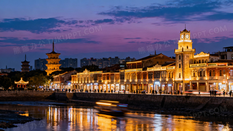 泉州漂亮的夜景图片
