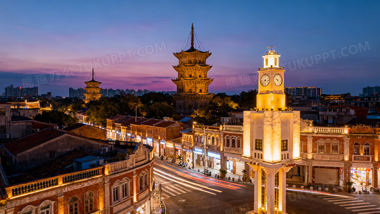 泉州漂亮的夜景图片