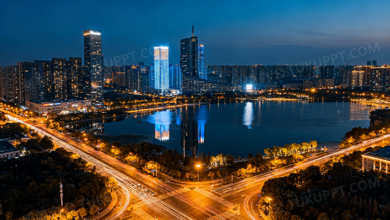 合肥漂亮的夜景图片