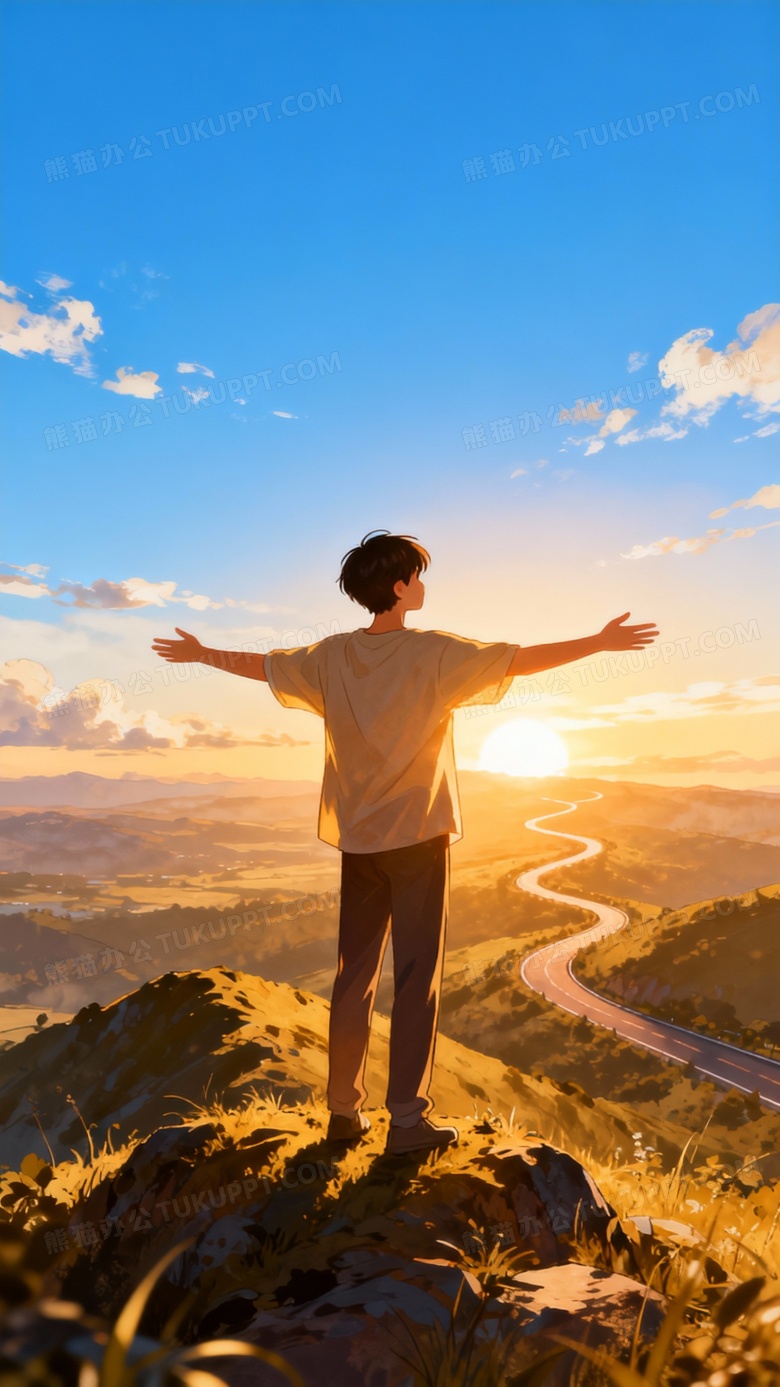 展望新生活对新生活充满期望