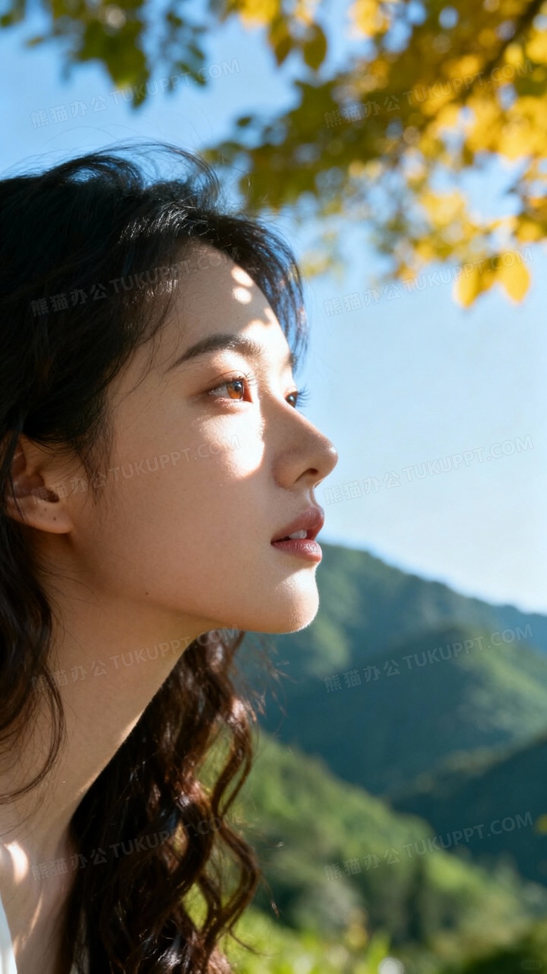 美女个人风景唯美头像