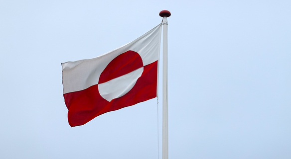 北极格陵兰国旗图片