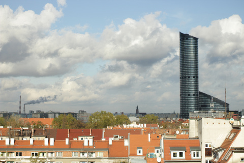 城市 波兰 摩天大楼