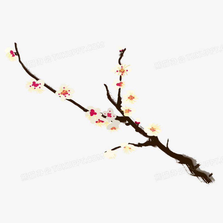卡通中国风喜庆新年装饰花卉元素png图片素材下载 新年png 熊猫办公 卡通中国风喜庆新年装饰花卉元素png图片素材下载 新年png 熊猫办公