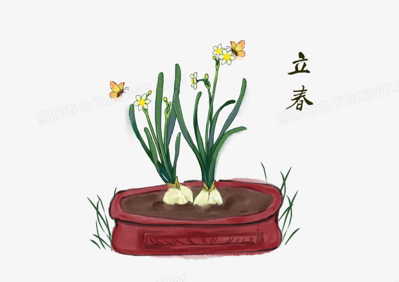 中国风 春天的花 水仙 立春png图片素材免费下载 立春png 3508 2480像素 熊猫办公 中国风 春天的花 水仙 立春png图片素材免费下载 立春png 3508 2480像素 熊猫办公