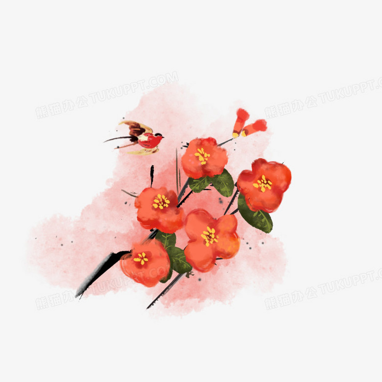传统水墨画花手绘设计png图片素材免费下载 手绘png 3543 3543像素 熊猫办公 传统水墨画花手绘设计png图片素材免费下载 手绘png 3543 3543像素 熊猫办公