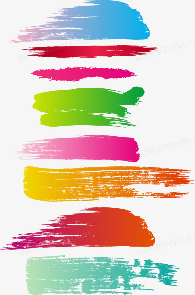 水墨笔刷png图片素材下载_水墨png_熊猫办公