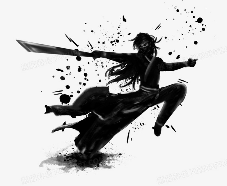 水墨中国武侠江湖刀客