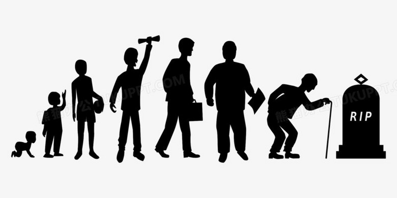 人物成长过程剪影元素png图片素材免费下载 成长png 19 960像素 熊猫办公