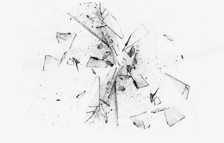 爆破玻璃碎片png图片素材下载_玻璃png_熊猫办公