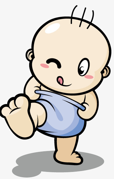 调皮婴儿