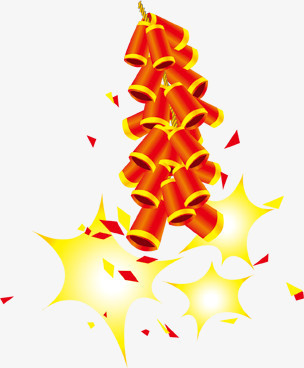 爆炸的节日喜庆爆竹烟花