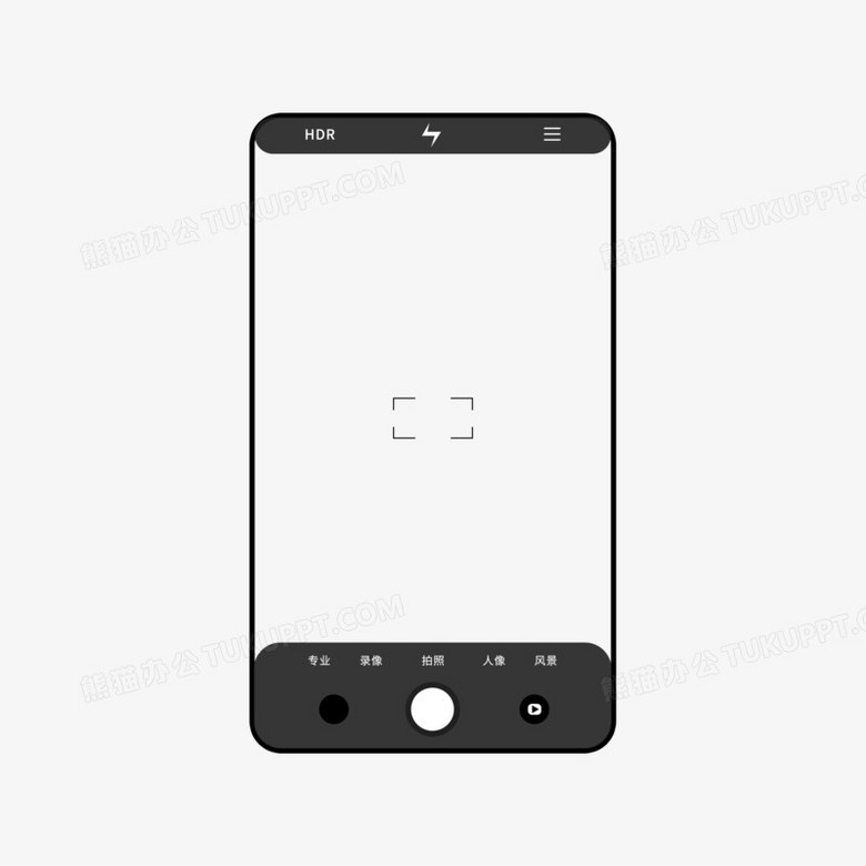 手机拍摄相机框