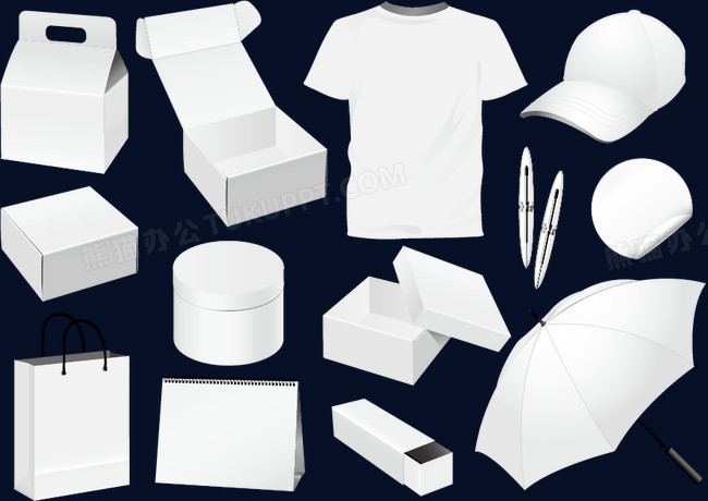 空白vi模板png图片素材下载_空白模板png_熊猫办公