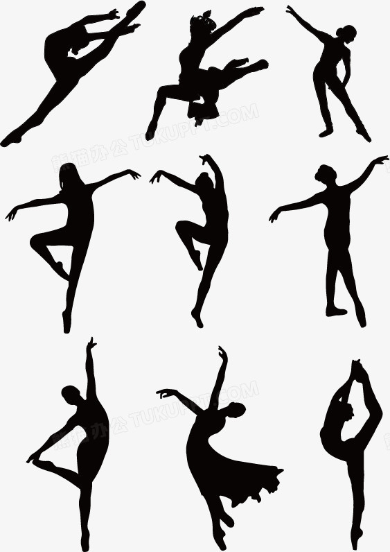 芭蕾舞12个基本动作图图片