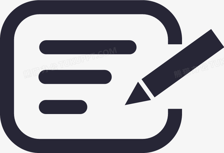 本作品全称为《卡通黑色留言板图标创意元素》,在整个配色上使用黑色