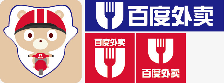 百度外卖logo