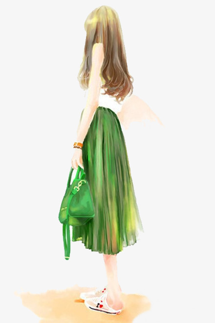 梦幻图片梦幻素材女孩侧身