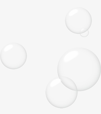 在整个配色上使用灰色为基本色调,设计了一个个飞起的泡泡,简约效果