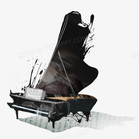 钢琴png图片素材下载_钢琴png_熊猫办公