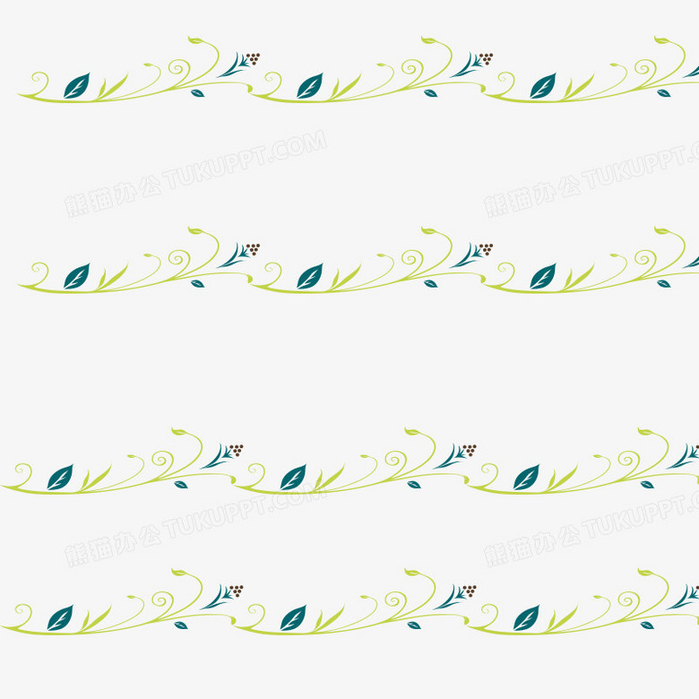 实用植物花边边框矢量png图片素材免费下载 素材png 800 800像素 熊猫办公