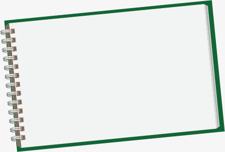 在整个配色上使用白色为基本色调,设计了绿色线条文本框,简约效果的