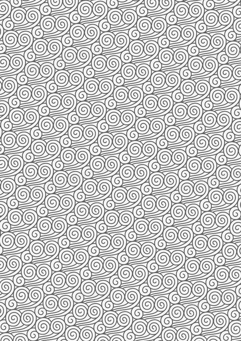 本作品全称为《黑色中国风波浪海浪云海祥云元素》,使用adobe