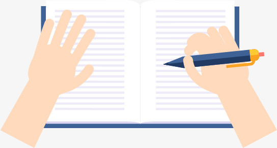 矢量手绘写作业