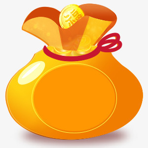 装饰的钱袋png图片素材下载_钱袋png_熊猫办公
