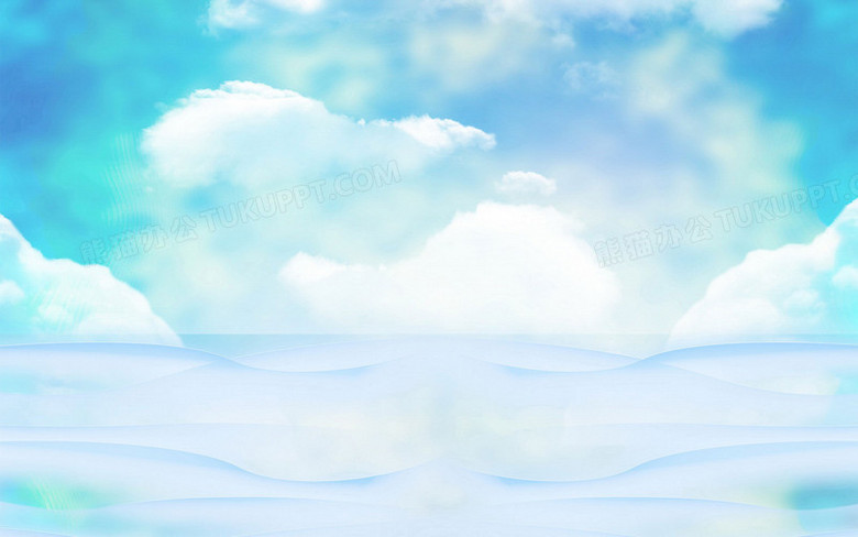 彩色天空云彩梦幻壁纸