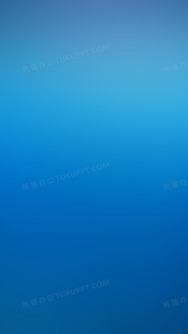 蓝色渐变电商海报