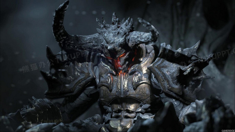 炫酷怪兽红眼战斗