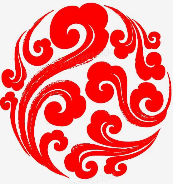 手绘祥云图标中国风祥云图案PNG图片素材下载_祥云PNG_熊猫办公