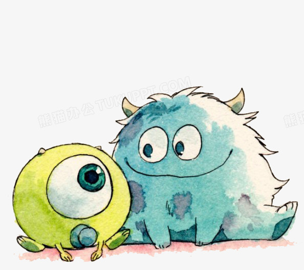 q版小怪兽png图片素材下载_怪兽png_熊猫办公
