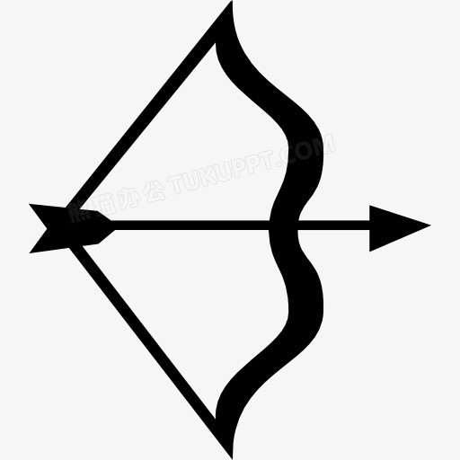 射手座的星座符号图标